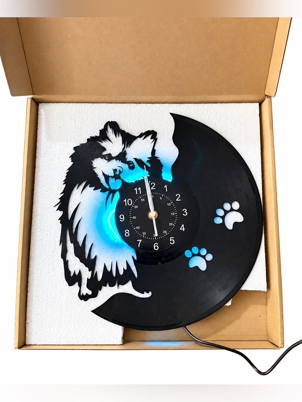 LED Wall Clock with Remote Control-NEW